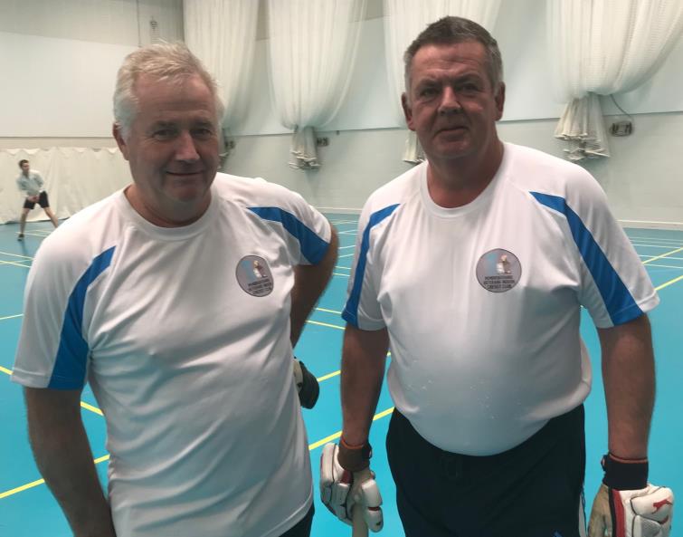  Stuart Carpenter and Kevin Bowen - Golden Oldies still going well at Tish